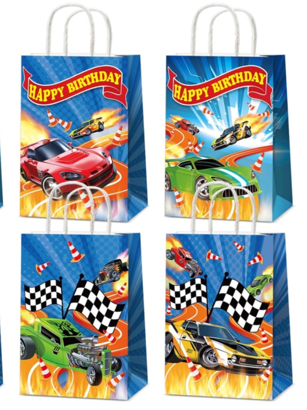 Fast car party bags